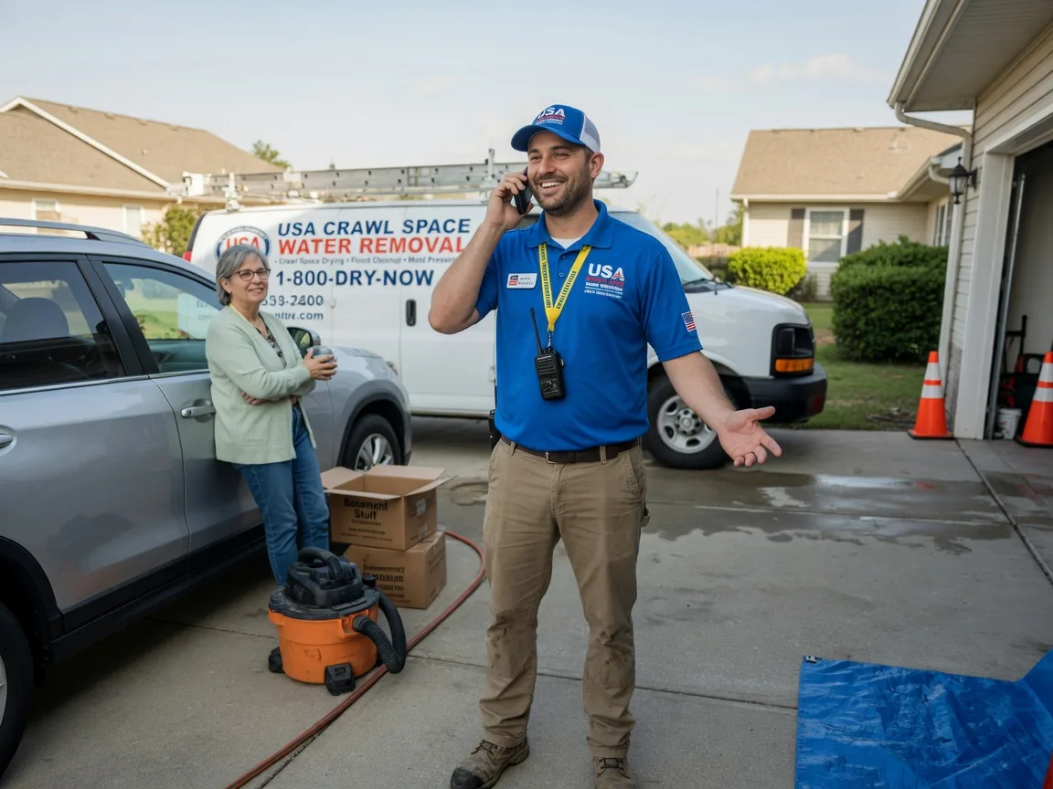 Crawl Space Water Removal Woodlawn, TN FAQs